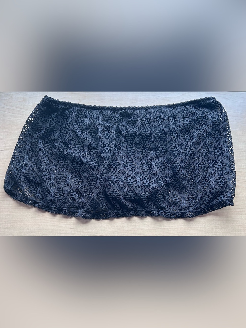 Women’s Halter Swim Tank and eyelet skirt bottom in black L - Picture 7 of 11